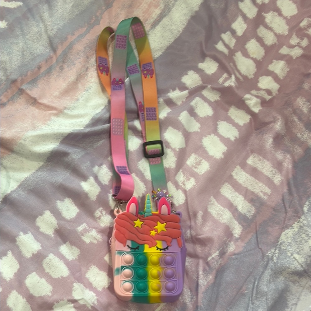 Popit unicorn Crossbody Bag
